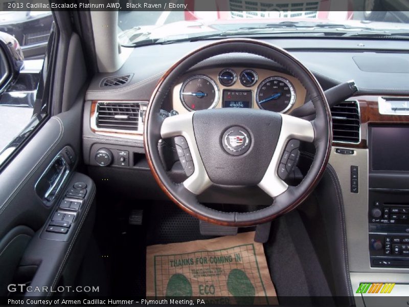  2013 Escalade Platinum AWD Steering Wheel