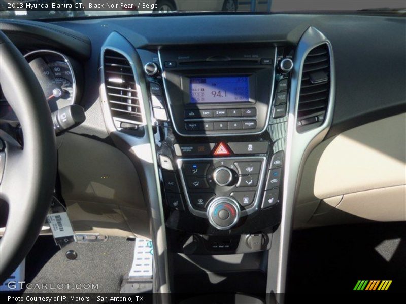 Black Noir Pearl / Beige 2013 Hyundai Elantra GT