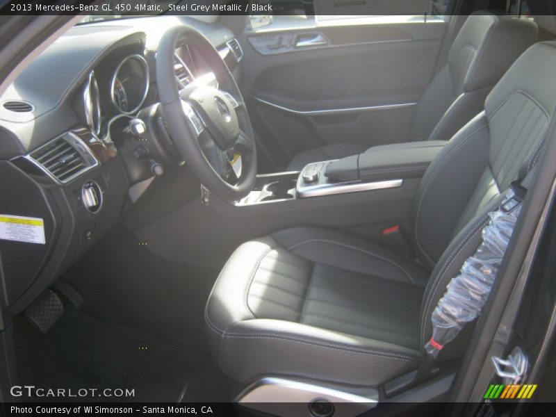 Steel Grey Metallic / Black 2013 Mercedes-Benz GL 450 4Matic