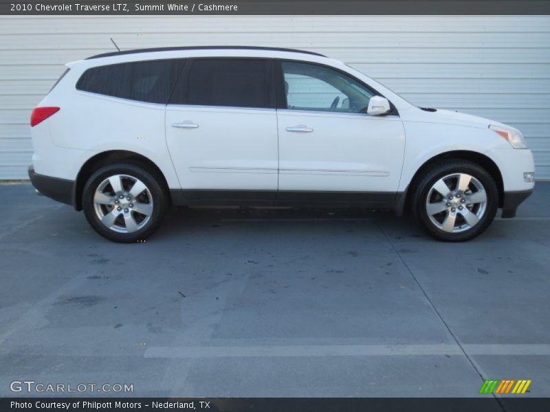 Summit White / Cashmere 2010 Chevrolet Traverse LTZ