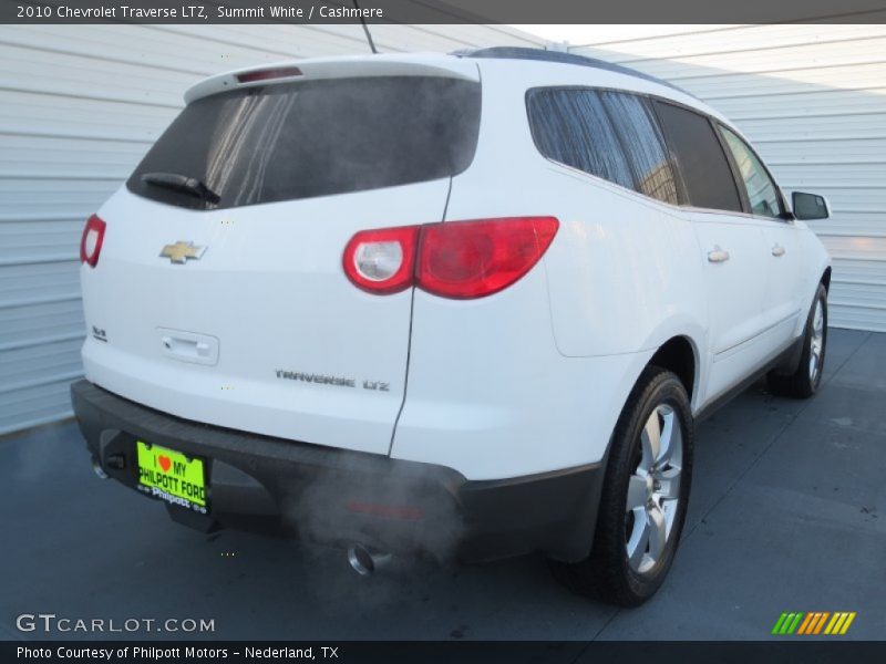 Summit White / Cashmere 2010 Chevrolet Traverse LTZ
