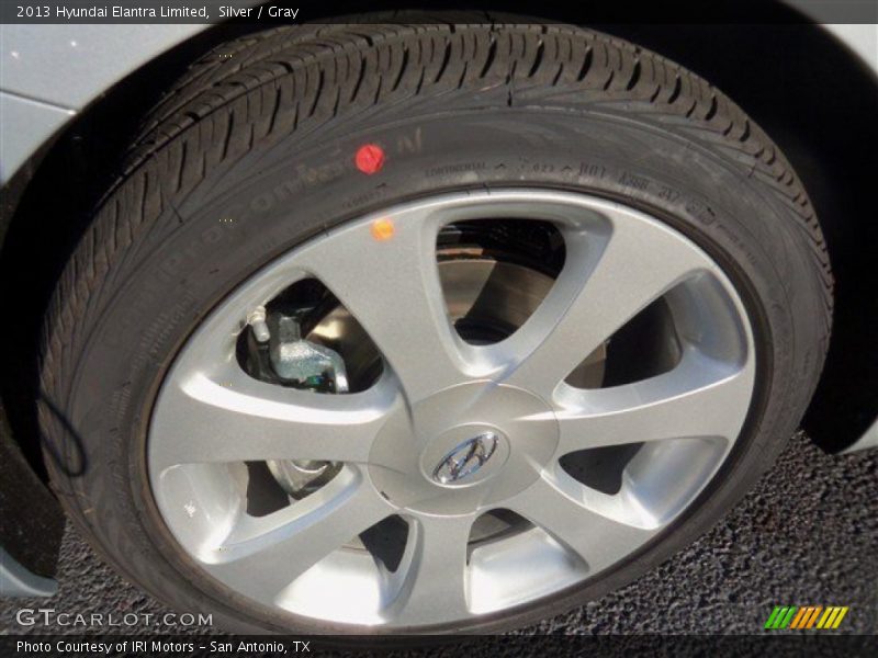 Silver / Gray 2013 Hyundai Elantra Limited