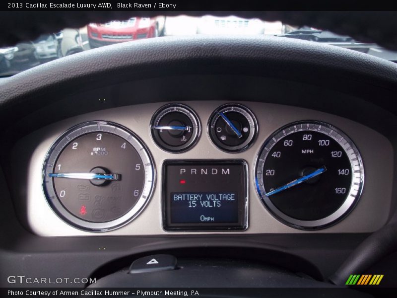  2013 Escalade Luxury AWD Luxury AWD Gauges