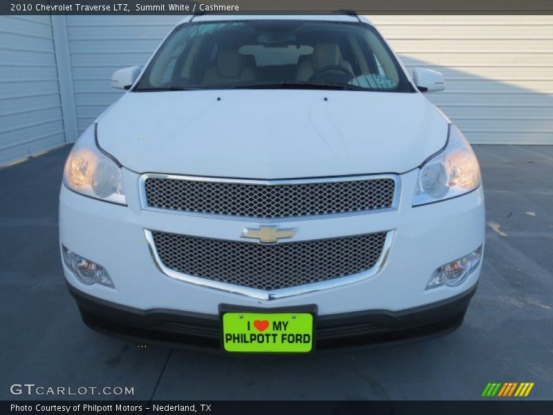 Summit White / Cashmere 2010 Chevrolet Traverse LTZ