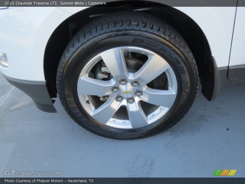 Summit White / Cashmere 2010 Chevrolet Traverse LTZ
