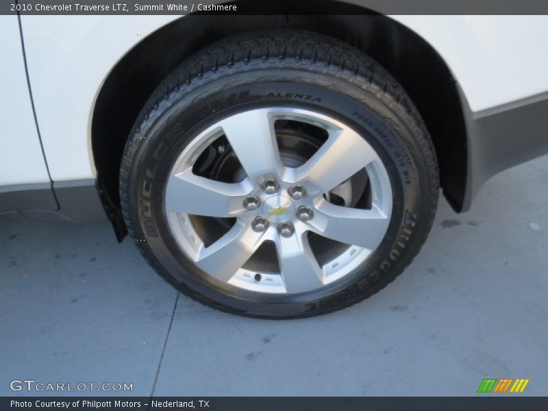 Summit White / Cashmere 2010 Chevrolet Traverse LTZ
