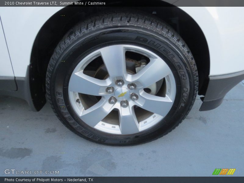 Summit White / Cashmere 2010 Chevrolet Traverse LTZ