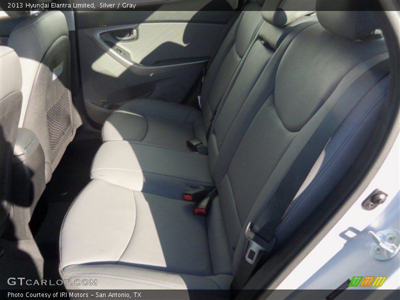 Silver / Gray 2013 Hyundai Elantra Limited