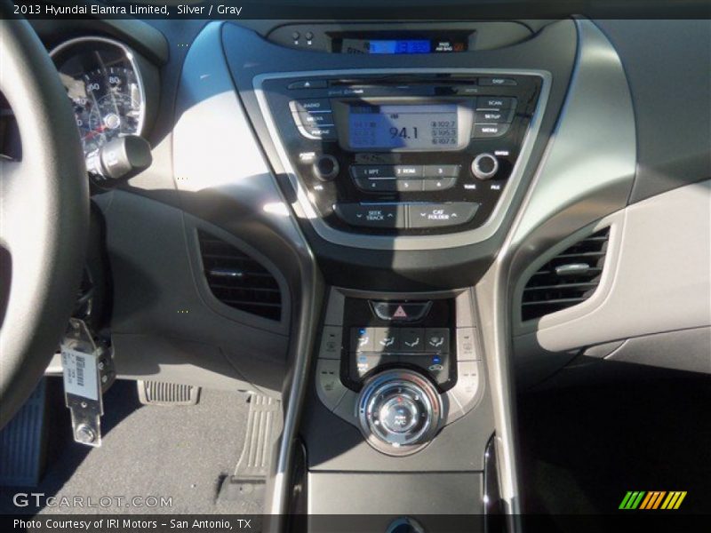 Silver / Gray 2013 Hyundai Elantra Limited