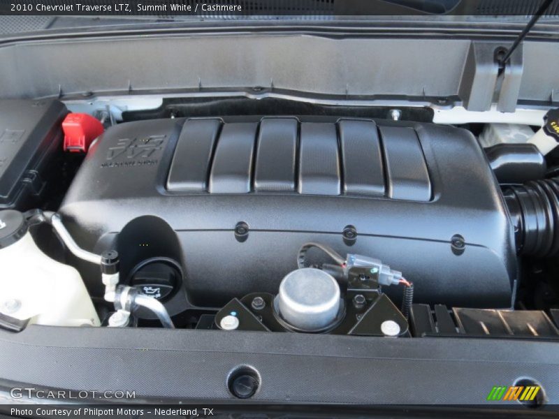 Summit White / Cashmere 2010 Chevrolet Traverse LTZ