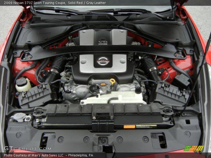  2009 370Z Sport Touring Coupe Engine - 3.7 Liter DOHC 24-Valve VVEL VQ37VHR V6