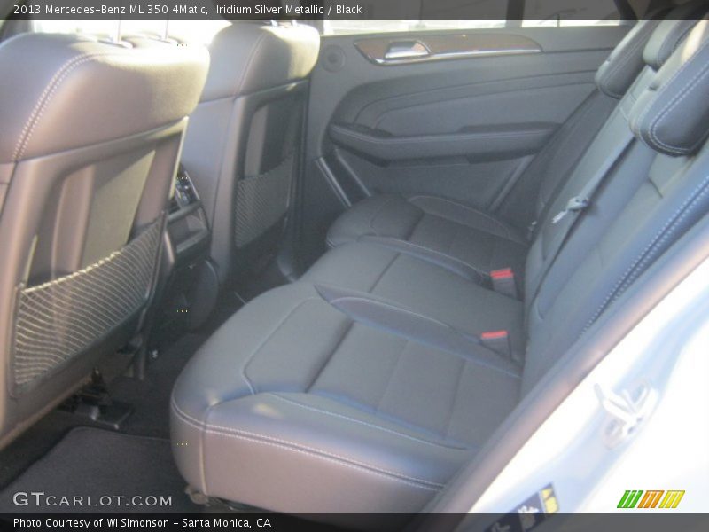 Iridium Silver Metallic / Black 2013 Mercedes-Benz ML 350 4Matic