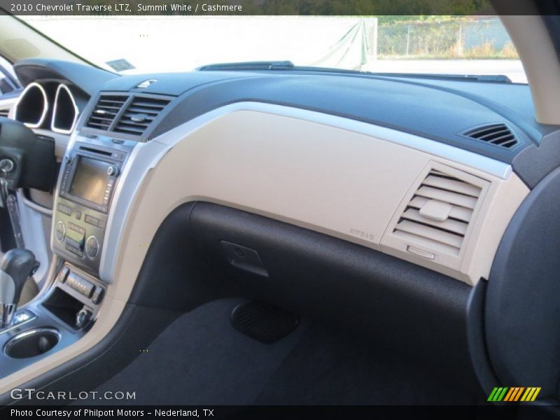 Summit White / Cashmere 2010 Chevrolet Traverse LTZ