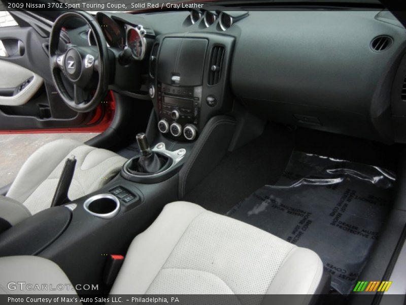  2009 370Z Sport Touring Coupe Gray Leather Interior