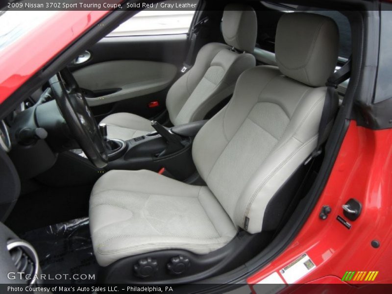 Front Seat of 2009 370Z Sport Touring Coupe