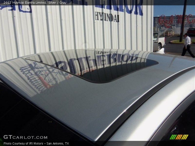 Silver / Gray 2013 Hyundai Elantra Limited