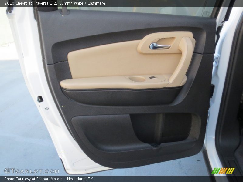 Summit White / Cashmere 2010 Chevrolet Traverse LTZ