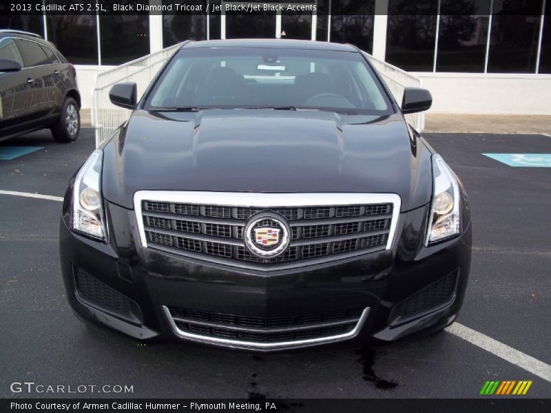Black Diamond Tricoat / Jet Black/Jet Black Accents 2013 Cadillac ATS 2.5L