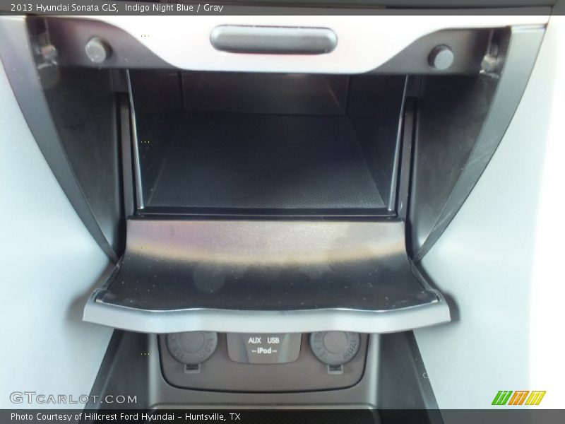 Indigo Night Blue / Gray 2013 Hyundai Sonata GLS