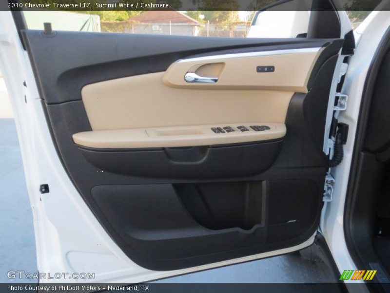 Summit White / Cashmere 2010 Chevrolet Traverse LTZ