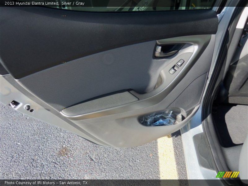 Silver / Gray 2013 Hyundai Elantra Limited