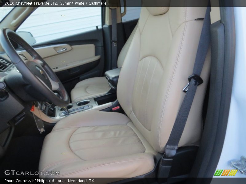 Summit White / Cashmere 2010 Chevrolet Traverse LTZ