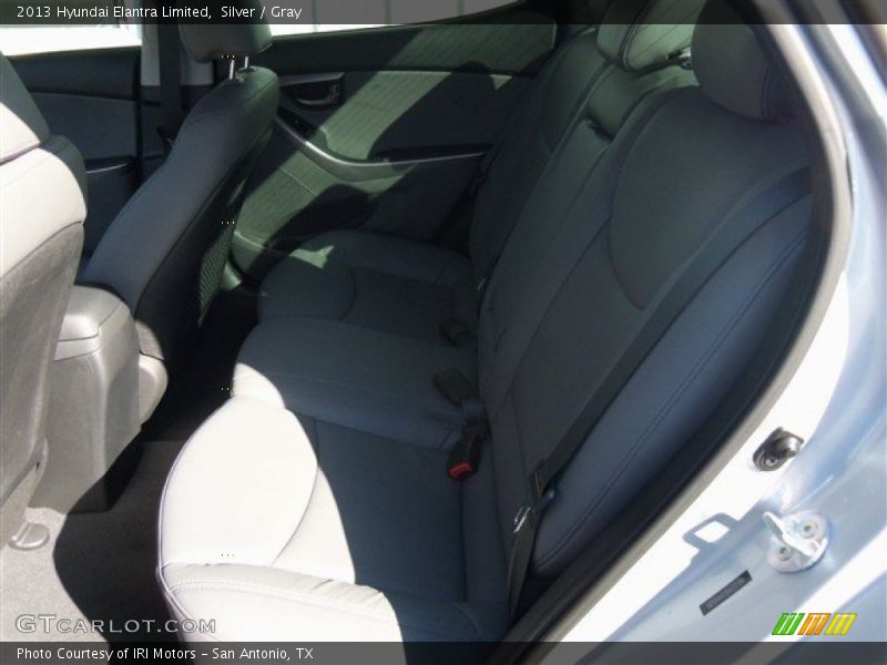 Silver / Gray 2013 Hyundai Elantra Limited