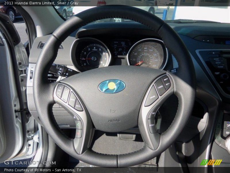 Silver / Gray 2013 Hyundai Elantra Limited