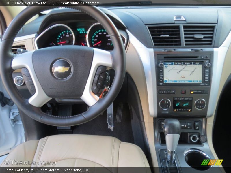 Summit White / Cashmere 2010 Chevrolet Traverse LTZ