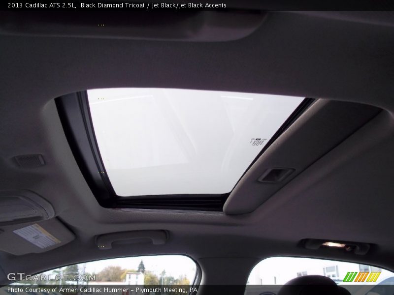 Black Diamond Tricoat / Jet Black/Jet Black Accents 2013 Cadillac ATS 2.5L