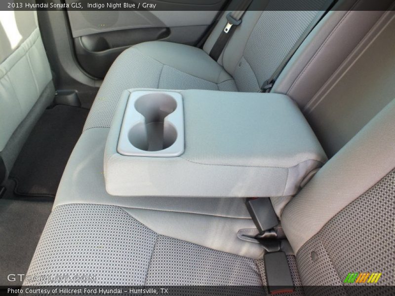 Indigo Night Blue / Gray 2013 Hyundai Sonata GLS