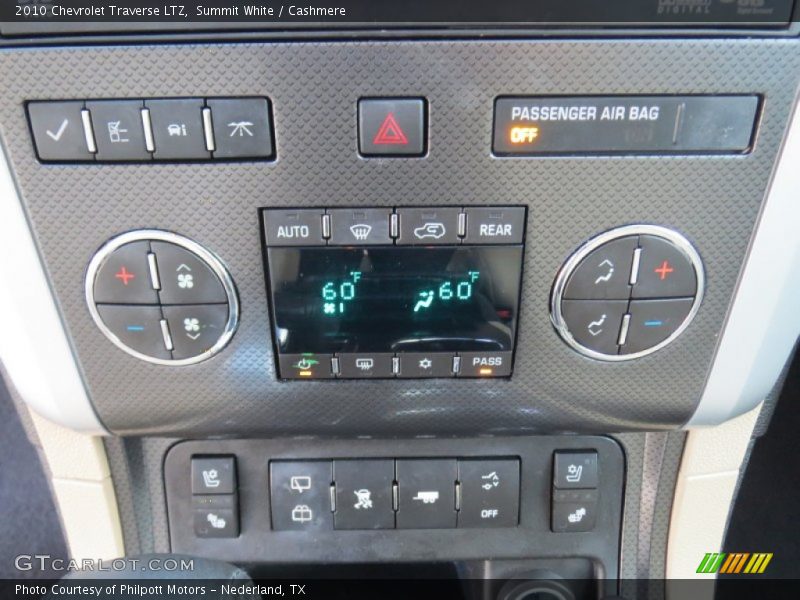Summit White / Cashmere 2010 Chevrolet Traverse LTZ