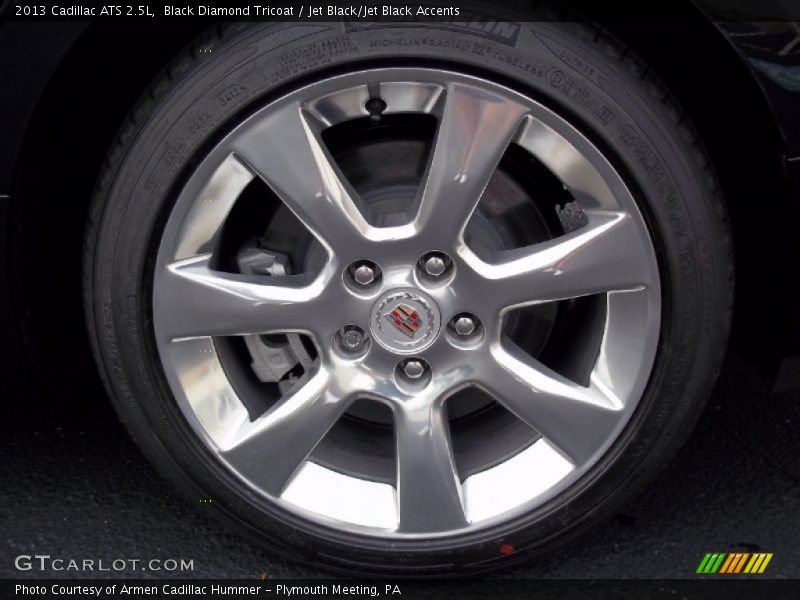 Black Diamond Tricoat / Jet Black/Jet Black Accents 2013 Cadillac ATS 2.5L