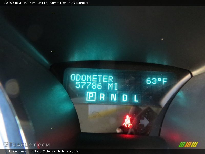 Summit White / Cashmere 2010 Chevrolet Traverse LTZ