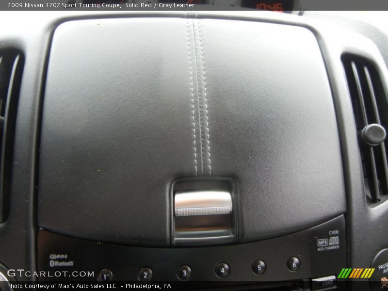 Solid Red / Gray Leather 2009 Nissan 370Z Sport Touring Coupe