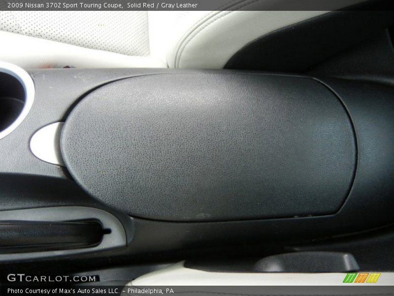 Solid Red / Gray Leather 2009 Nissan 370Z Sport Touring Coupe