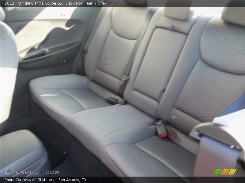 Black Noir Pearl / Gray 2013 Hyundai Elantra Coupe GS