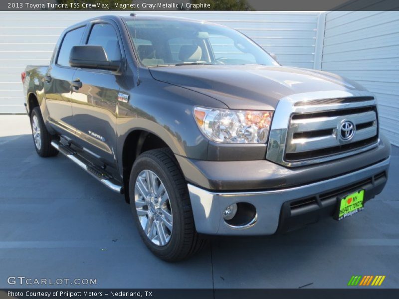 Magnetic Gray Metallic / Graphite 2013 Toyota Tundra TSS CrewMax