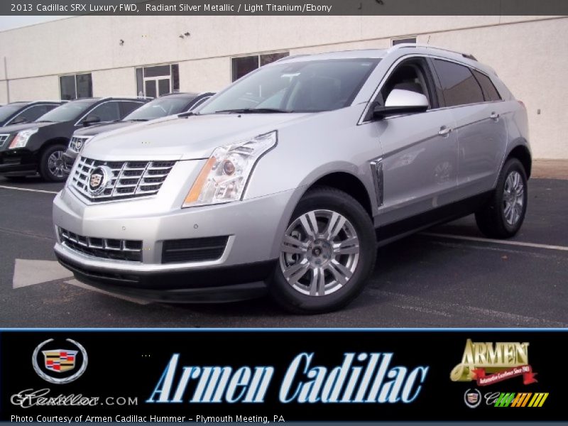Radiant Silver Metallic / Light Titanium/Ebony 2013 Cadillac SRX Luxury FWD