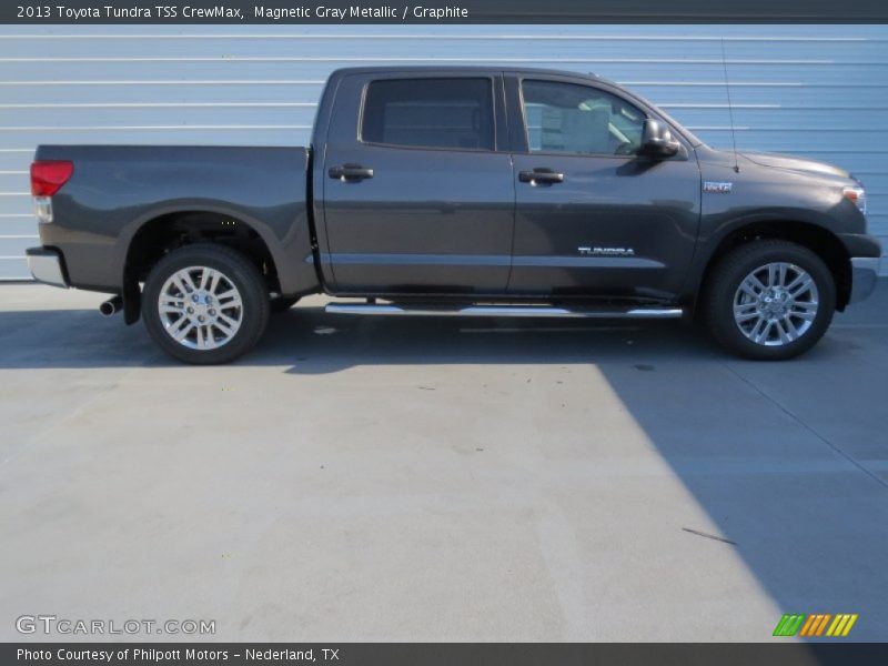 Magnetic Gray Metallic / Graphite 2013 Toyota Tundra TSS CrewMax