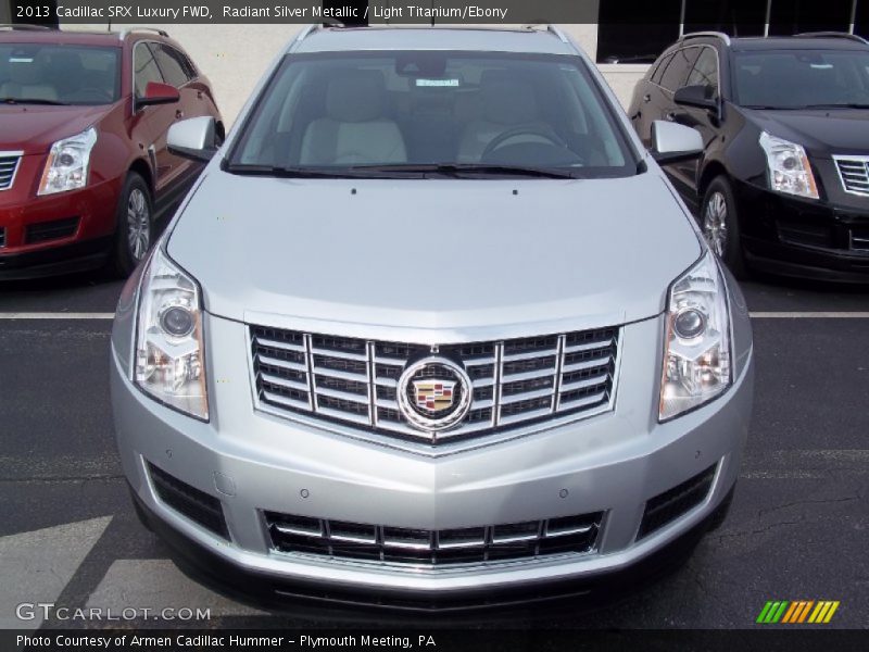 Radiant Silver Metallic / Light Titanium/Ebony 2013 Cadillac SRX Luxury FWD