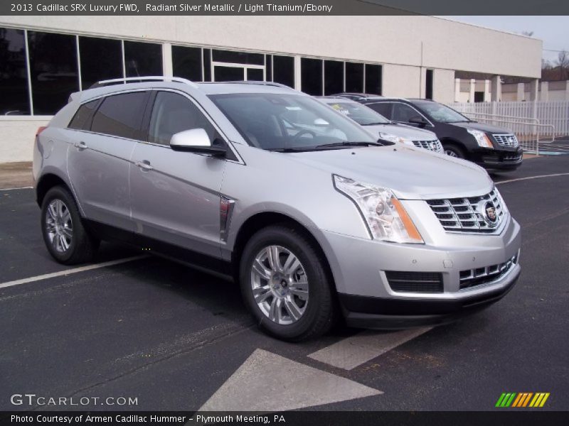 Radiant Silver Metallic / Light Titanium/Ebony 2013 Cadillac SRX Luxury FWD