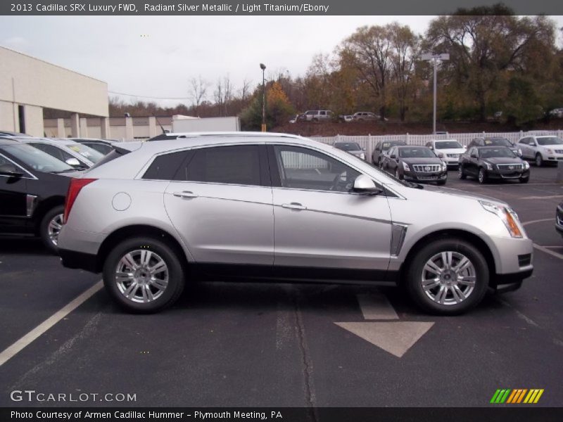 Radiant Silver Metallic / Light Titanium/Ebony 2013 Cadillac SRX Luxury FWD