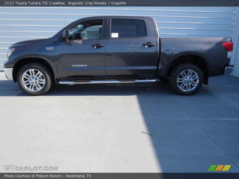 Magnetic Gray Metallic / Graphite 2013 Toyota Tundra TSS CrewMax