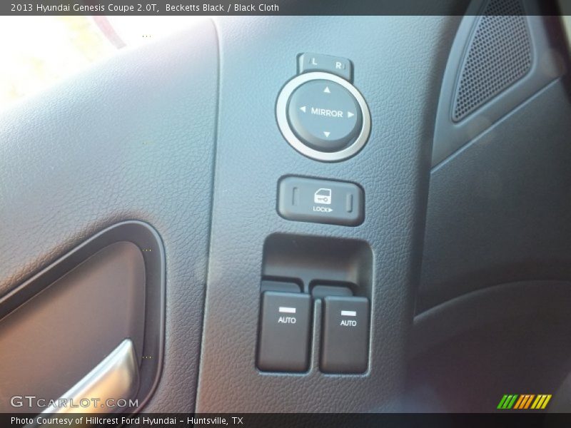 Becketts Black / Black Cloth 2013 Hyundai Genesis Coupe 2.0T