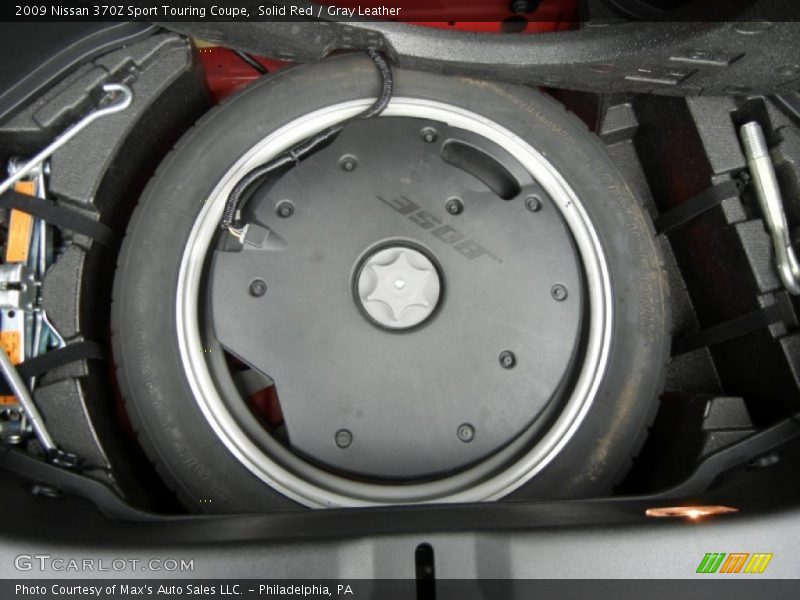Spare Tire - 2009 Nissan 370Z Sport Touring Coupe