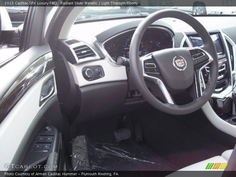Radiant Silver Metallic / Light Titanium/Ebony 2013 Cadillac SRX Luxury FWD