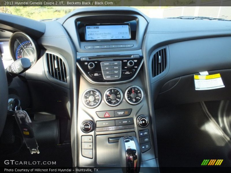 Controls of 2013 Genesis Coupe 2.0T