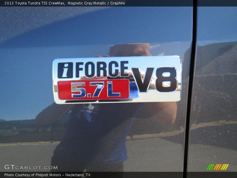 Magnetic Gray Metallic / Graphite 2013 Toyota Tundra TSS CrewMax