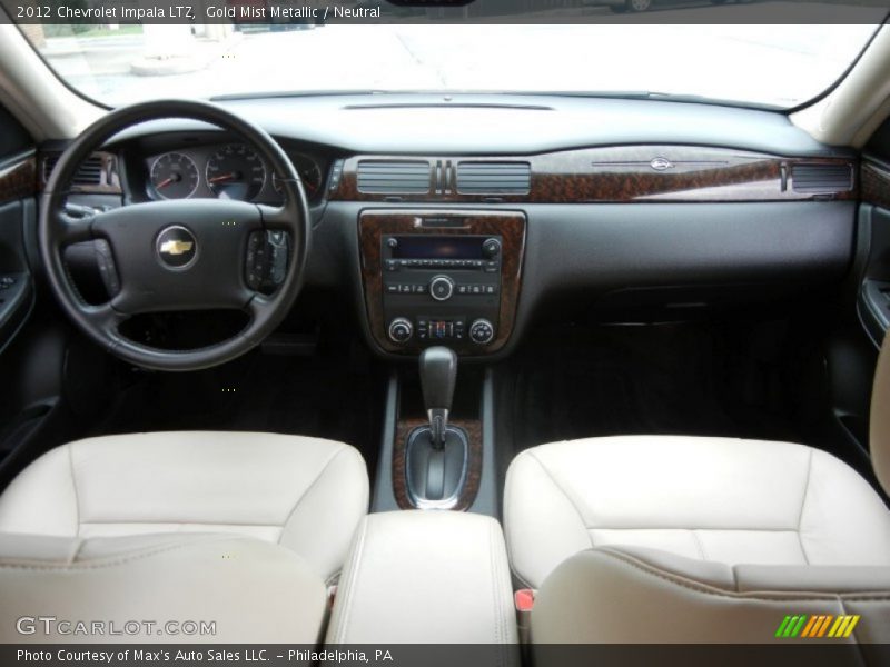 Gold Mist Metallic / Neutral 2012 Chevrolet Impala LTZ